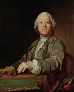 Joseph-Siffred  Duplessis Portrait of Christoph Willibald Gluck (mk08) oil painting